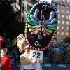 Espectaculares estandartes en el Gran Desfile de Comparsas del Carnaval de Badajoz