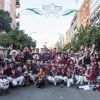 Artefactos y grupos menores añaden buen rollo al Gran Desfile de Comparsas del Carnaval de Badajoz