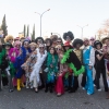 Artefactos y grupos menores añaden buen rollo al Gran Desfile de Comparsas del Carnaval de Badajoz