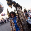 Artefactos y grupos menores añaden buen rollo al Gran Desfile de Comparsas del Carnaval de Badajoz