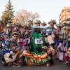 Artefactos y grupos menores añaden buen rollo al Gran Desfile de Comparsas del Carnaval de Badajoz