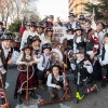 Artefactos y grupos menores añaden buen rollo al Gran Desfile de Comparsas del Carnaval de Badajoz