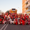 Artefactos y grupos menores añaden buen rollo al Gran Desfile de Comparsas del Carnaval de Badajoz