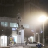 Badajoz amanece cubierta con un manto de niebla