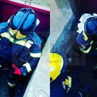 Bomberos del CPEI rescatan a un perro de una acequia