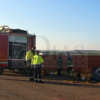 Imágenes del accidente mortal en la N-630