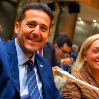 Teresa Angulo y Víctor Píriz, portavoces del PP de Inclusión y Presupuestos en el Congreso