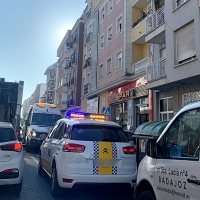 Atropello en la carretera de la Corte (Badajoz)