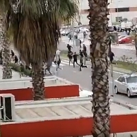 Aficionados del Córdoba generan disturbios en algunas zonas de Badajoz