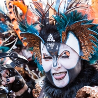 Mejores primeros planos del Gran Desfile de Comparsas del Carnaval de Badajoz