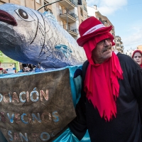 El Carnaval se despide con el tradicional Entierro de la Sardina