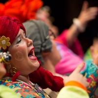 Actuación y entrevista Murger Queen en preliminares 2020