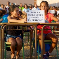 Anuncian movilizaciones por el retraso del colegio en Cerro Gordo