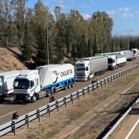 La DGT informa de las carreteras afectadas por las tractoradas en Extremadura