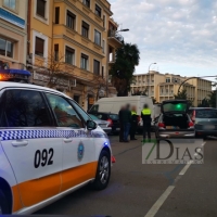 Colisión en la Avenida Ronda del Pilar (Badajoz)