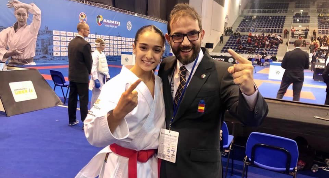 La Federación Española de Karate pone los ojos en las extremeña Paola García