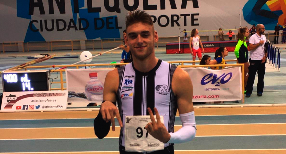 Vicente Antúnez, subcampeón de España sub-23 con récord de Extremadura