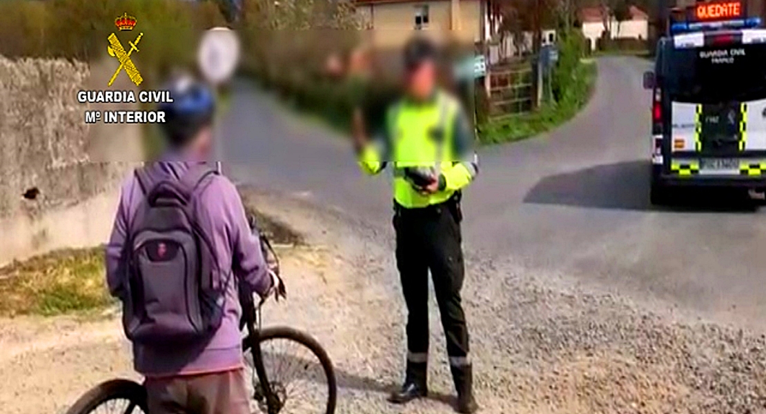 Un ciclista de 82 años, denunciado por estar a 10 kilómetros de su casa