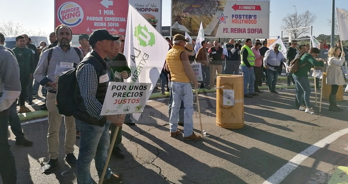 26M: Nueva manifestación de agricultores y ganaderos ante el Ministerio