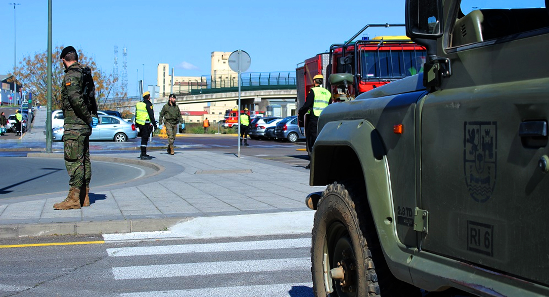 GALERÍA - Despliegue de la Brigada “Extremadura” XI