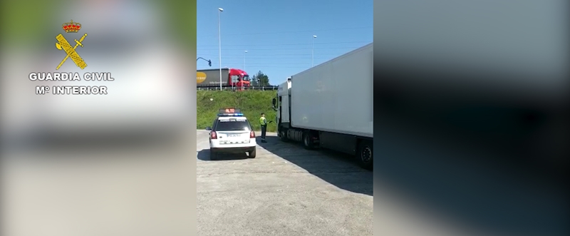 Inmovilizan un camión cuyo conductor no respetó la cuarentena