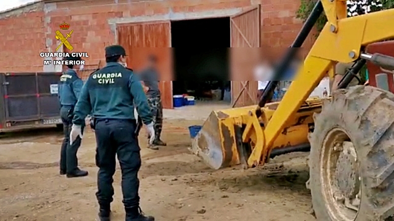 Sorprendidos realizando una matanza y una fiesta en pleno estado de alarma