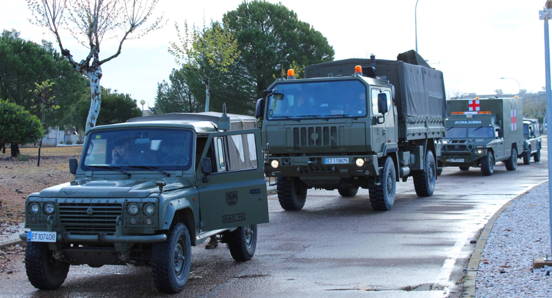 GALERÍA - Despliegue de la Brigada “Extremadura” XI