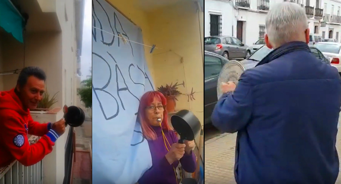 La cacerolada pidiendo una Renta Básica &quot;de Cuarentena&quot; resuena en todo España