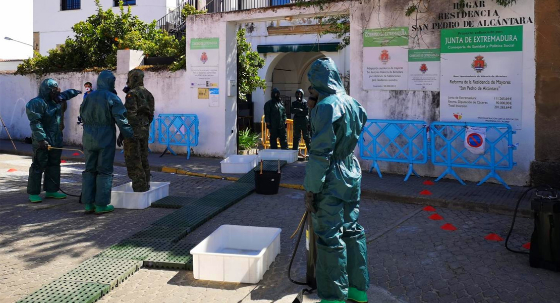 GALERÍA - Despliegue de la Brigada “Extremadura” XI