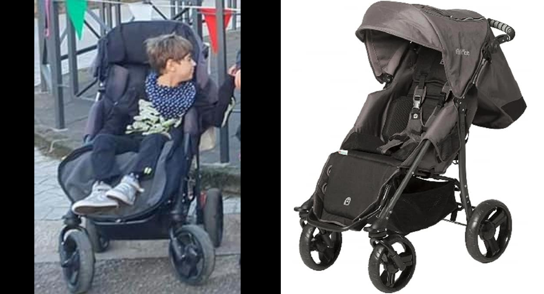 Roban la silla especial de un niño con una lesión cerebral en Santander