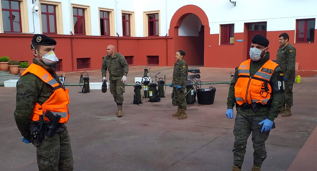 GALERÍA - Despliegue de la Brigada “Extremadura” XI