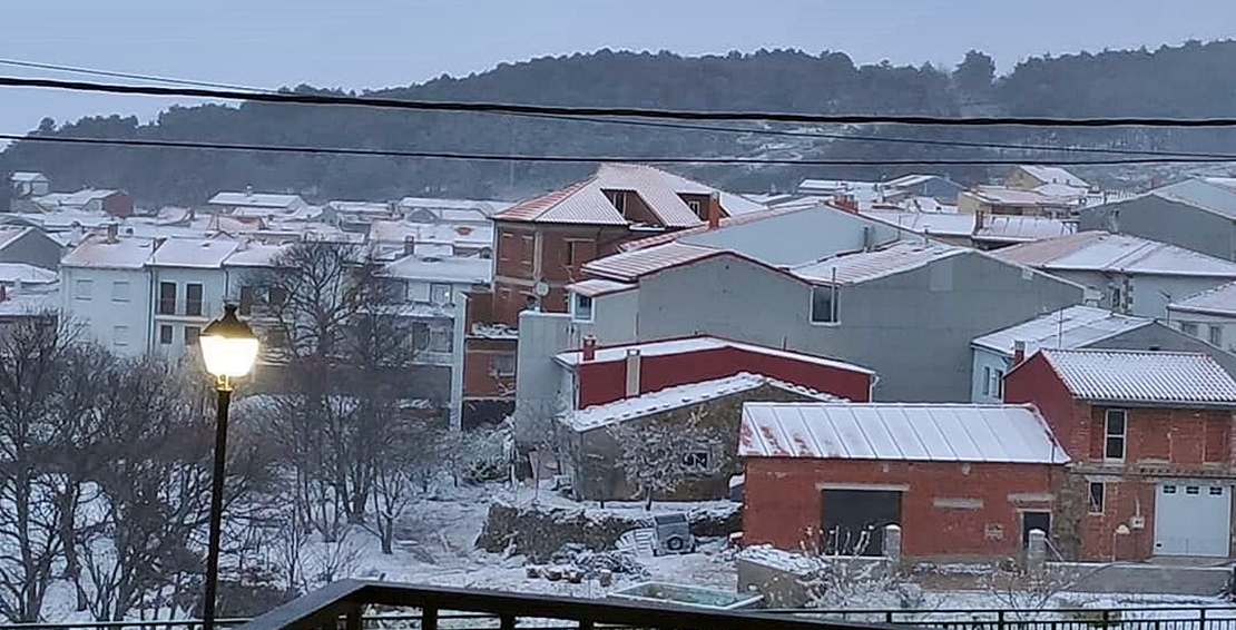 La nieve llega a Extremadura