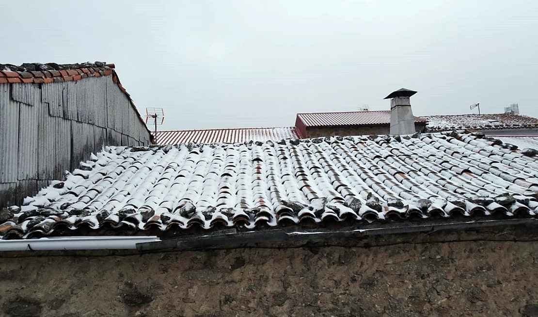 La nieve llega a Extremadura