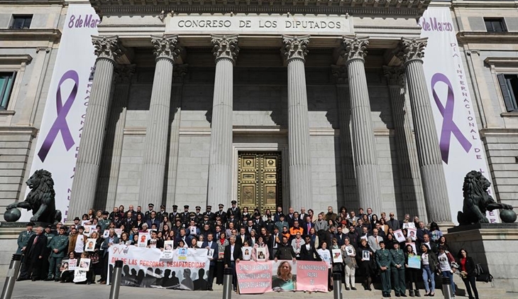 El dolor infinito de los familiares de desaparecidos se escucha en el Congreso