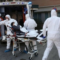 Un funeral en Vitoria, el mayor foco de propagación del coronavirus