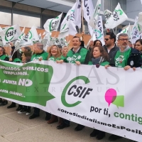 CSIF: “Los empleados públicos dicen basta ya a ser las cajas registradoras de la Junta”