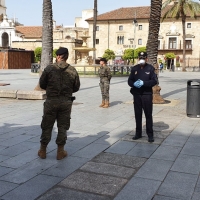 El Ejército llega a Mérida para prestar apoyo a las fuerzas y cuerpos de seguridad