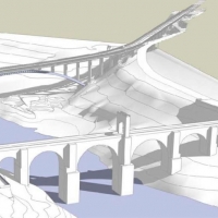 El futuro compañero del universal Puente de Alcántara va cogiendo forma