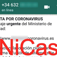 Si te llega este mensaje de WhatsApp sobre el coronavirus no lo abras