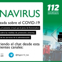 Extremadura ya dispone de un chat para dar respuestas sobre el COVID-19