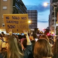 Manifestación por la igualdad real en Badajoz