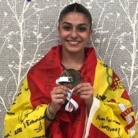 La karateca extremeña, Marta García, estará en el Europeo absoluto de Azerbaiyán