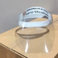 El Rayo fabrica 12.000 máscaras protectoras para los hospitales madrileños