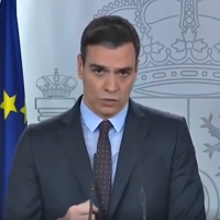 Sánchez aseguró en un vídeo que los test contaban con homologación