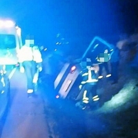 Accidente con atrapados cercano a Zafra (Badajoz)