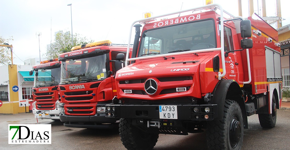 Los Bomberos del CPEI inician labores de desinfección