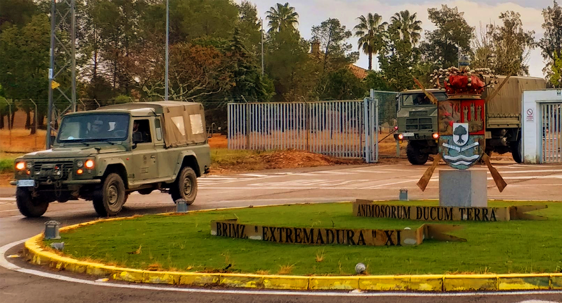 GALERÍA - Despliegue de la Brigada “Extremadura” XI