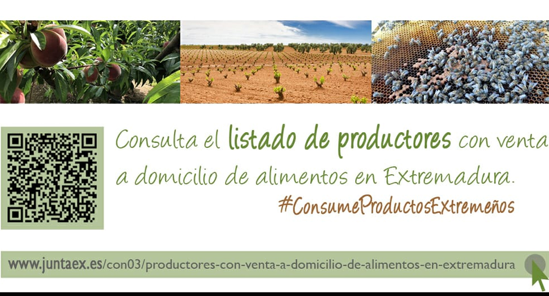 Ya son 162 productores extremeños adheridos al proyecto de venta a domicilio