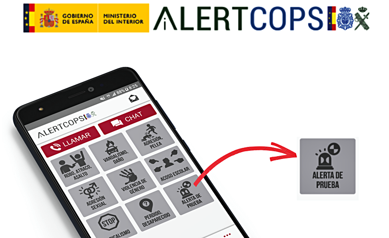 Detienen a un maltratador al que su pareja denunció a través de AlertCops