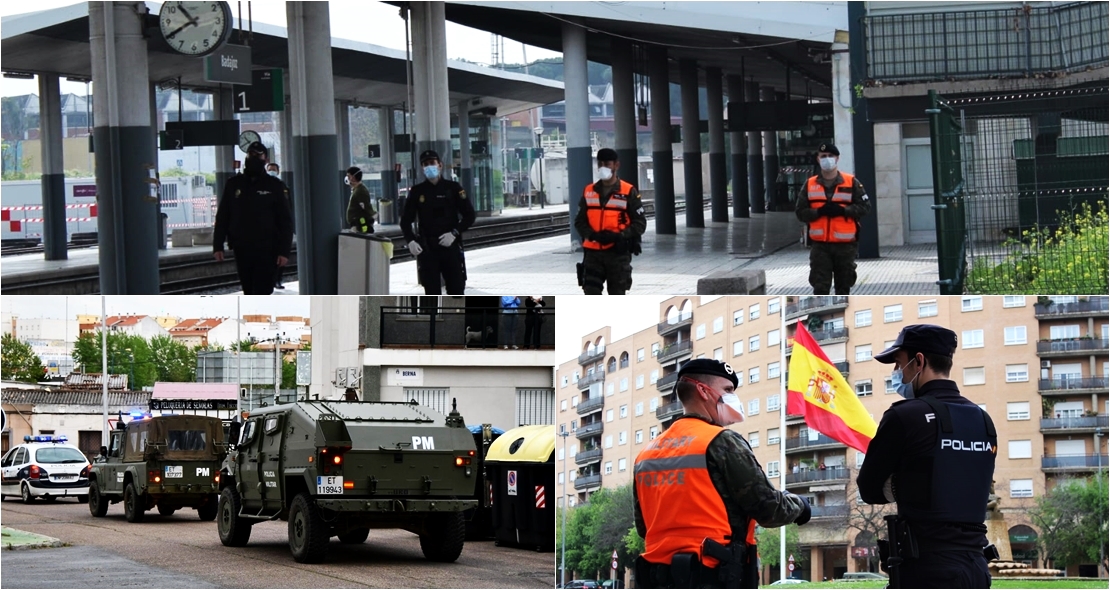 Consulta dónde se desplegará el Ejército este viernes santo en Extremadura